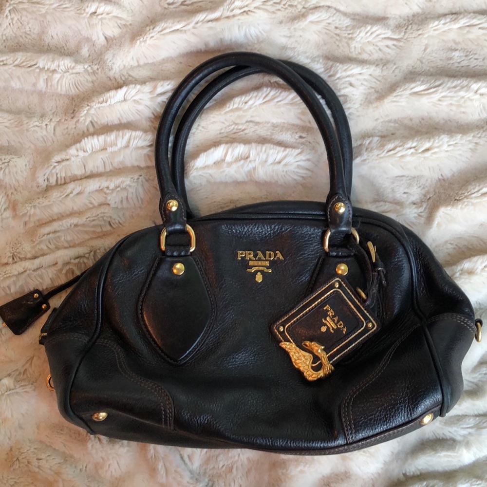 Vintage Prada Leather Purse - Picture 12 of 16